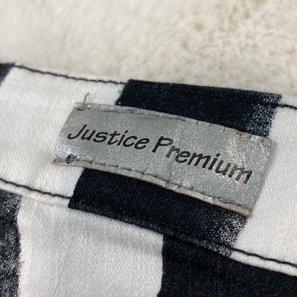 Justice premium stripe skinny jeans - Picture 7 of 8